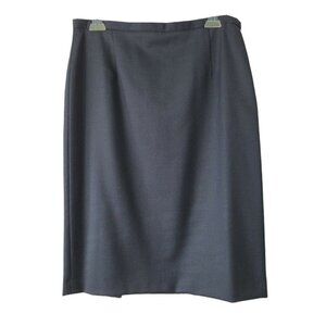 Pendleton Women's Suit Skirt Black Sz 8 Knee Length Business Office Career Wear